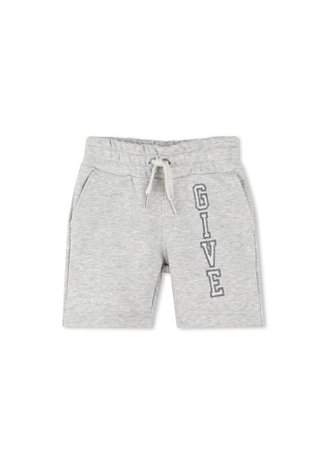 Shorts Sportivi Grigi Con Logo GIVENCHY KIDS | H30635A01